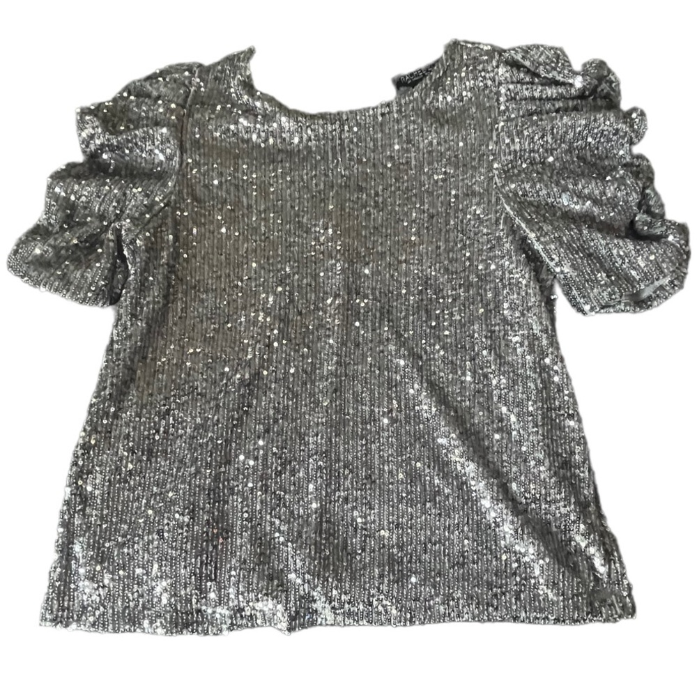 Rachel zoe sequin blouse
